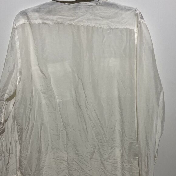 Lauren Ralph Lauren Men's White Collared Long Sleeve Button Up Shirt Size XL - Picture 7 of 9